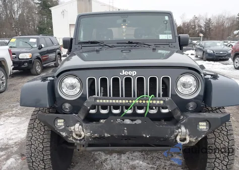 2017 Jeep Wrangler Unlimited Sahara 4X4 z USA, uszkodzony, nr VIN 1C4BJWEG5HL516945